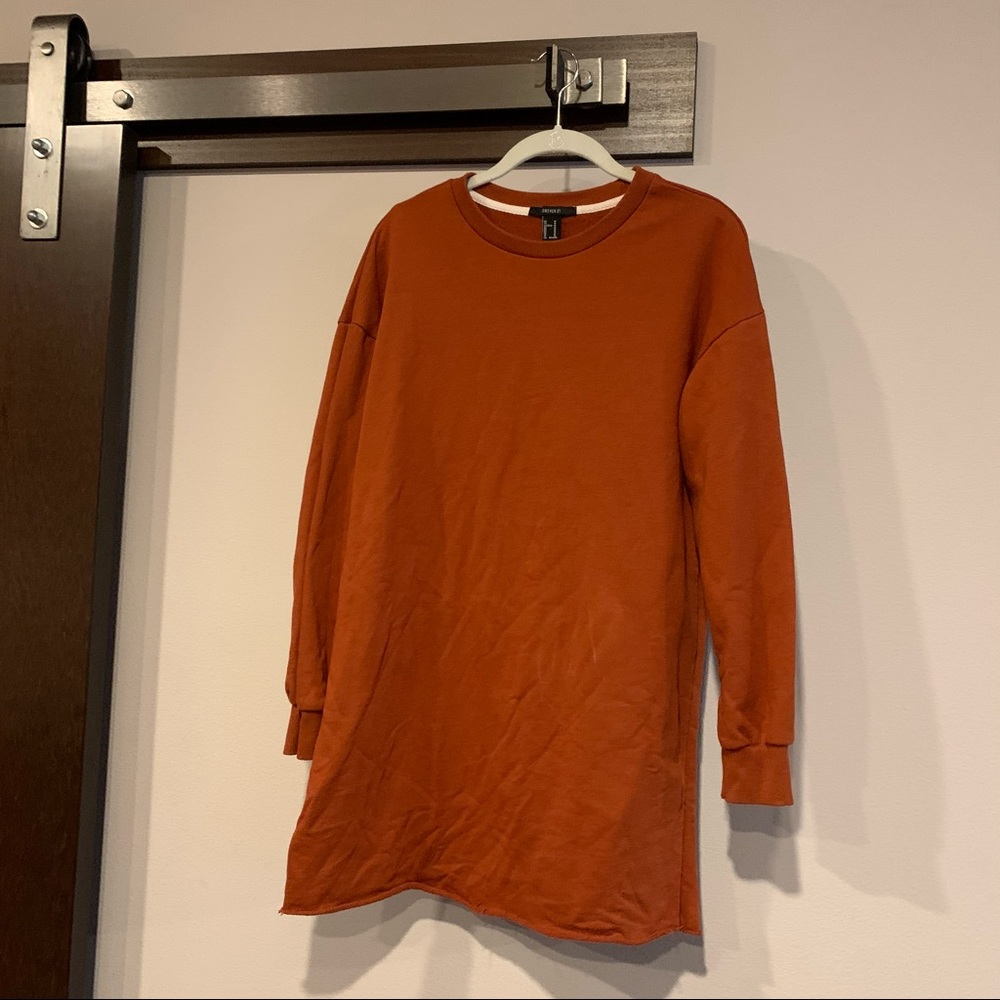 F21 Sweatshirt Dress